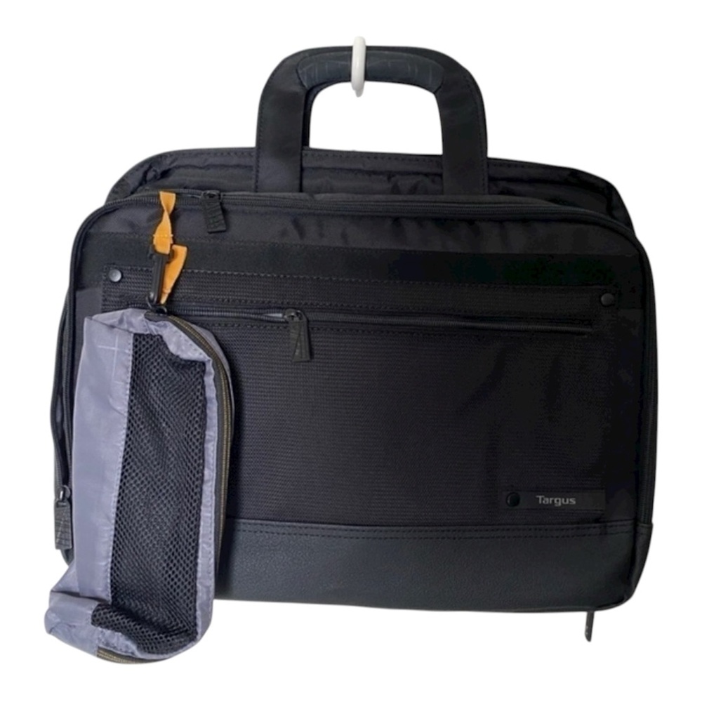 Targus Black Ballistic Canvas Nylon Mesh Fabric Safeport Laptop briefcas…